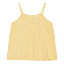 BIRKHOLM Muslin Top Solskins Gul